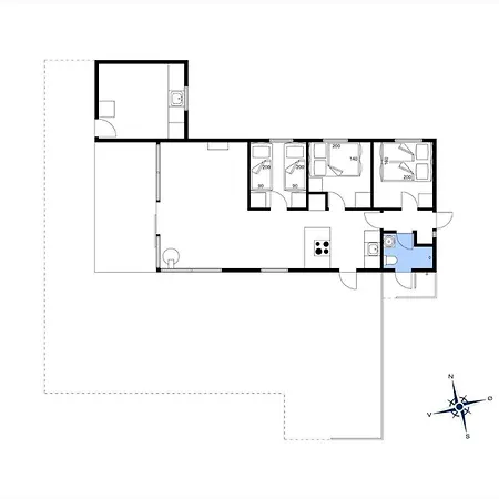 Vakantiehuis 1602-aakirkeby-bonamarken-8 *